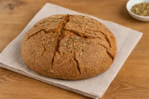 pane farro e semi di finocchio