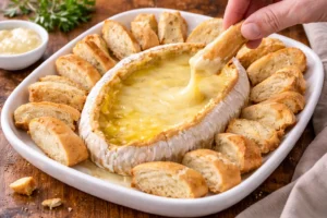 formaggio fuso al forno