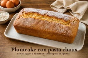 plumcake con pasta choux