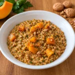 Farro con zucca e amaretti: cremoso e irresistibile 2 Farro cremoso con zucca e amaretti