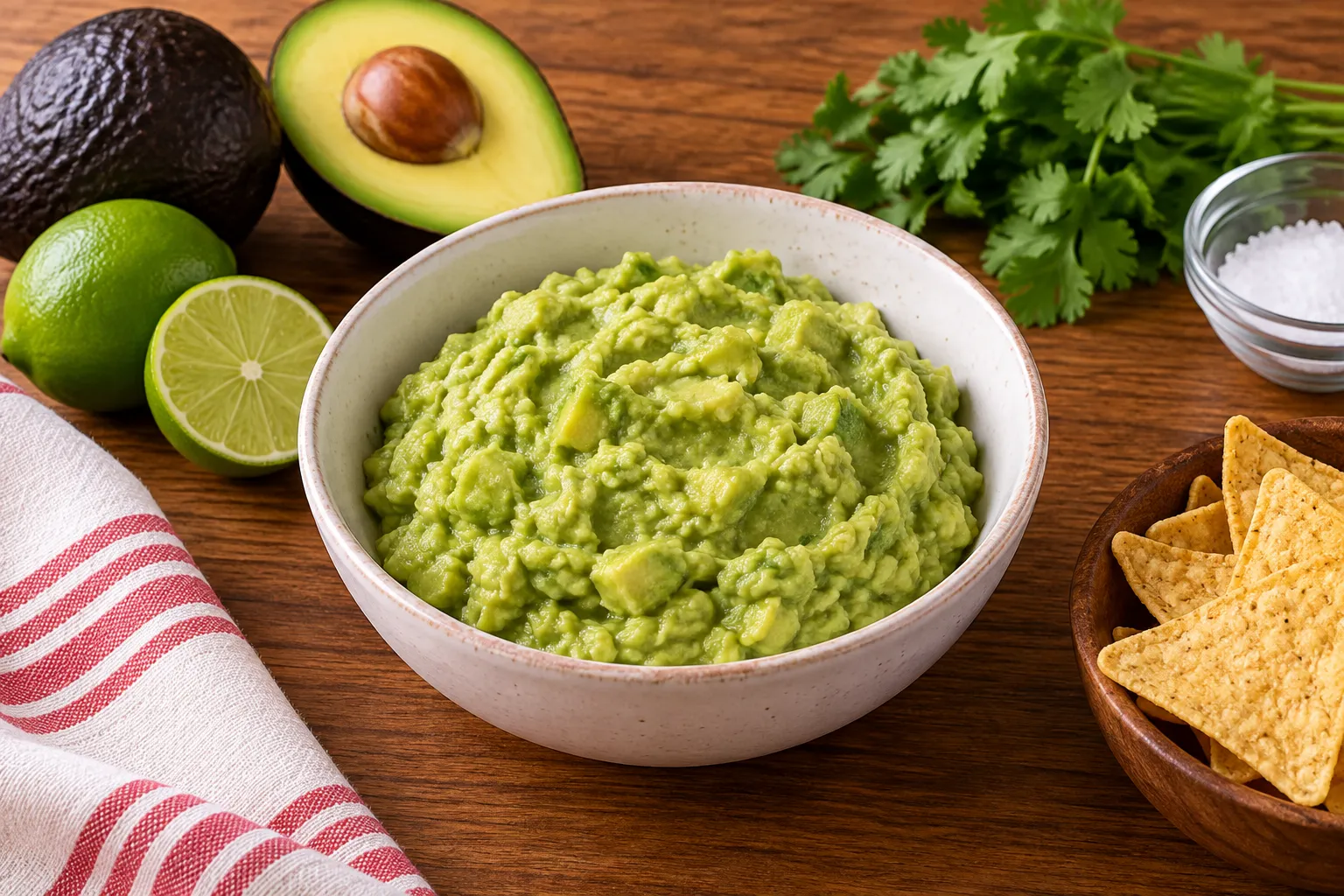 Guacamole azteco: ricetta autentica con 3 ingredienti 1 Guacamole rustica con lime e nachos