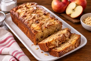 Plumcake rustico alle mele e mandorle