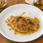 Petto di pollo alla senape e birra tenero e saporito 2 Pollo alla senape e salvia fotoricetta rustica